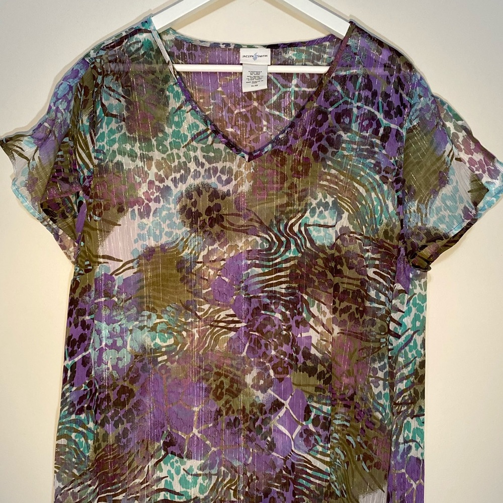 Jaclyn Smith Top -Size XL
